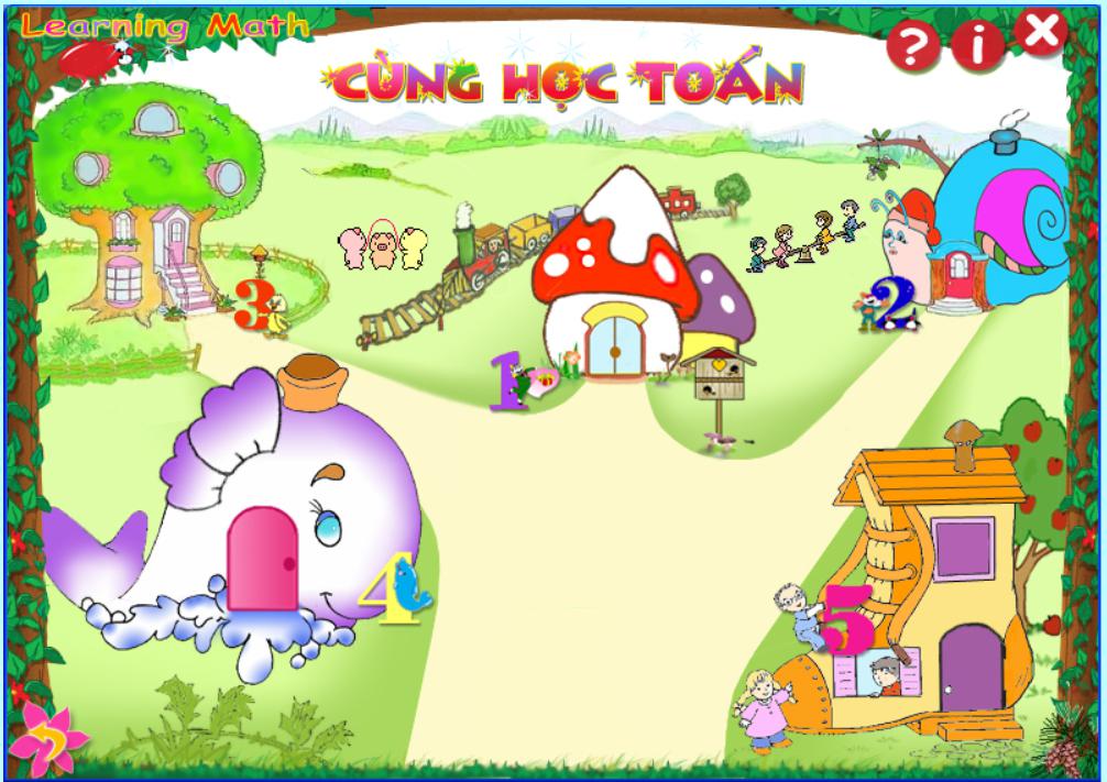 Học toán với phần mềm Cùng học toán 4