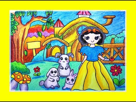 Soạn Mĩ thuật lớp 8 Bài 28: Vẽ tranh - Minh họa truyện cổ tích