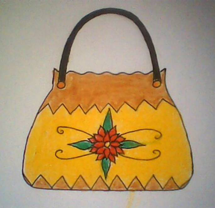 Soạn Mĩ thuật lớp 9 Bài 4: Vẽ trang trí- Tạo dáng và trang trí túi xách