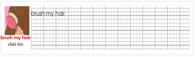 Tập viết Tiếng Anh lớp 4 Unit 6 Jim's Day