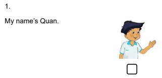 Kiểm tra tiếng Anh lớp 3 Unit 2 What's your name?