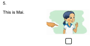 Kiểm tra tiếng Anh lớp 3 Unit 3 This is Tony