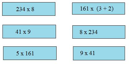 Tính chất giao hoán của phép nhân