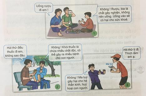 Thực hành nói không với chất gây nghiện