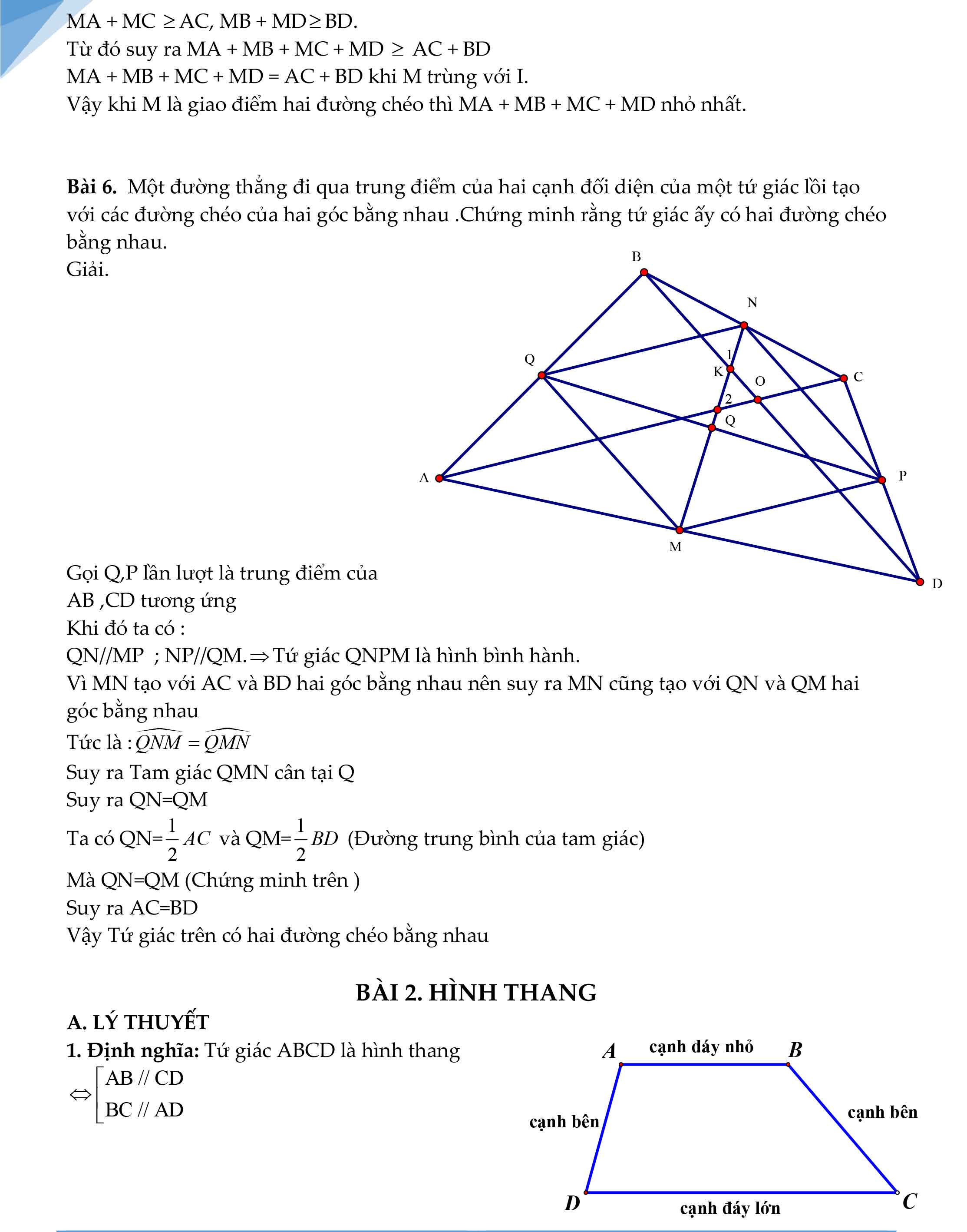 Bồi dưỡng và phát triển tư duy đột phá Toán 8 tập 2