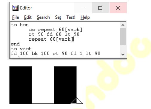 Thủ tục trong logo tiếp theo