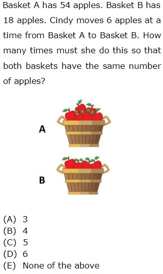Bài thi mẫu Olympic Toán Tiếng Anh SEAMO lớp 1 - 2