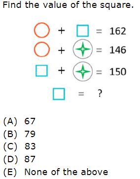 Bài thi mẫu Olympic Toán Tiếng Anh SEAMO lớp 1 - 2