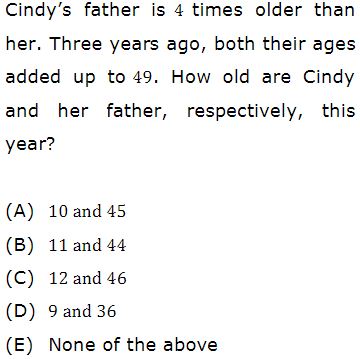 Bài thi mẫu Olympic Toán Tiếng Anh SEAMO lớp 3 - 4