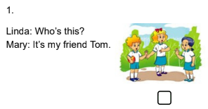 Kiểm tra tiếng Anh lớp 3 Unit 5 Are they your friends?