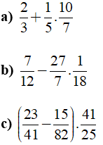Trắc nghiệm: Phép nhân phân số 