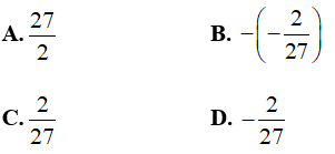 Trắc nghiệm: Phép trừ phân số 