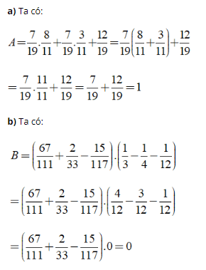 Trắc nghiệm: Tính chất cơ bản của phép nhân phân số 