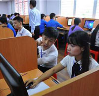 Hướng dẫn thi trắc nghiệm trên máy tính vòng 1 viên chức Hà Nội 2019