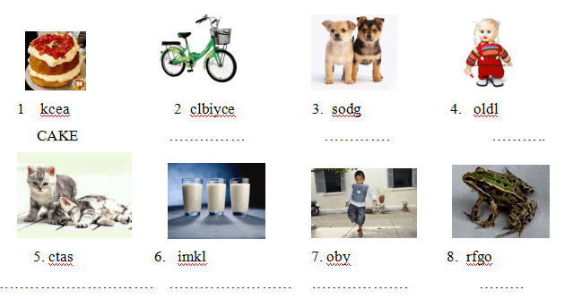 Đề thi giữa học kì 1 lớp 5 môn tiếng Anh năm 2019 - 2020