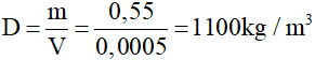 Giải VBT Vật lý lớp 6 - Bài 11: Khối lượng riêng - Trọng lượng riêng