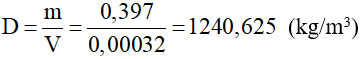Giải VBT Vật lý lớp 6 - Bài 11: Khối lượng riêng - Trọng lượng riêng