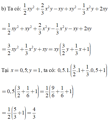 Trắc nghiệm: Đa thức