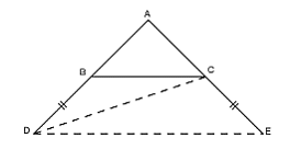 Trắc nghiệm: Quan hệ giữa góc và cạnh đối diện trong một tam giác 
