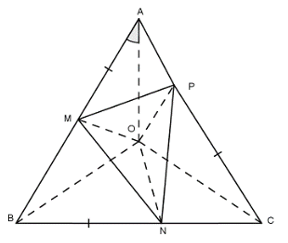 Trắc nghiệm: Tính chất ba đường trung trực của tam giác