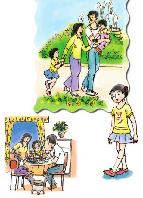 Giải SGK Tự nhiên và xã hội 1 bài 11: Gia đình