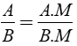 Lý thuyết: Tính chất cơ bản của phân thức 