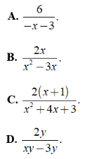 Tính chất cơ bản của phân thức