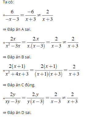 Tính chất cơ bản của phân thức