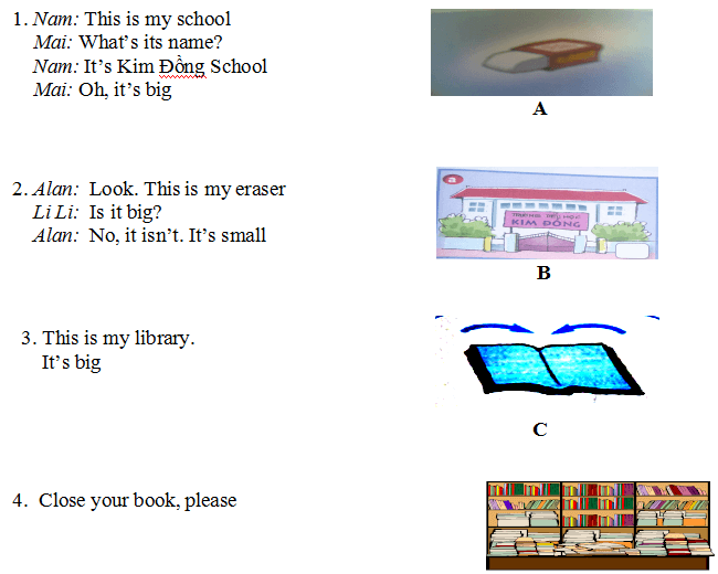 Đề thi thử giữa kì 1 lớp 3 môn tiếng Anh năm 2019 - 2020
