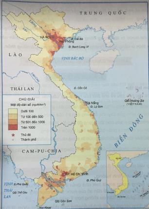 Giải Địa lí lớp 5 VNEN bài Dân cư nước ta