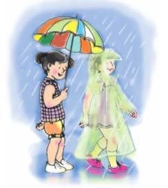 Giải SGK Tự nhiên và xã hội 1 bài 30: Trời nắng, trời mưa