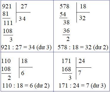 Chia cho số có hai chữ số