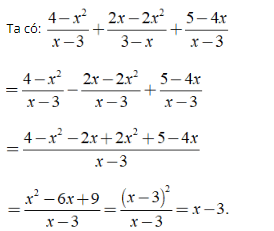 Lý thuyết: Phép cộng các phân thức đại số 