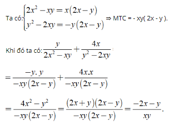 Lý thuyết: Phép cộng các phân thức đại số 