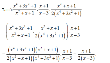 Lý thuyết: Phép nhân các phân thức đại số