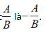 Lý thuyết: Phép trừ các phân thức đại số 