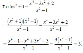 Lý thuyết: Phép trừ các phân thức đại số 