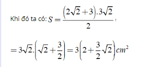Bài tập: Diện tích hình thang 