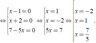 Bài tập: Phương trình tích