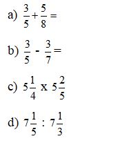 Đề thi giữa học kì 1 môn Toán lớp 5