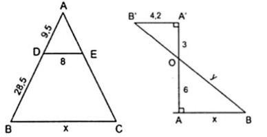 Bài tập: Định lí đảo và hệ quả của định lí Ta-lét