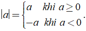 Lý thuyết: Phương trình chứa dấu giá trị tuyệt đối