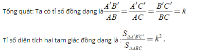 Lý thuyết: Các trường hợp đồng dạng của tam giác vuông