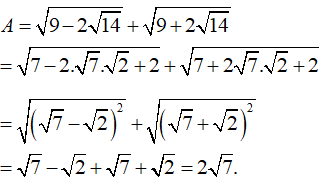 Bài tập: Liên hệ giữa phép nhân và phép khai phương