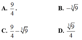 Bài tập: Căn bậc ba