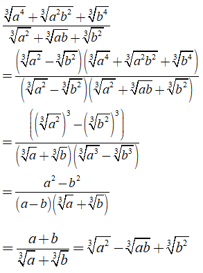 Bài tập: Căn bậc ba