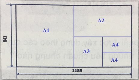 Soạn Công nghệ 8 VNEN bài 2: Tiêu chuẩn trình bày bản vẽ