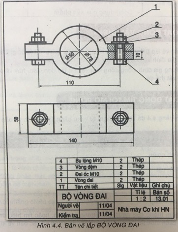 Soạn Công nghệ 8 VNEN bài 4: Bản vẽ kĩ thuật đơn giản