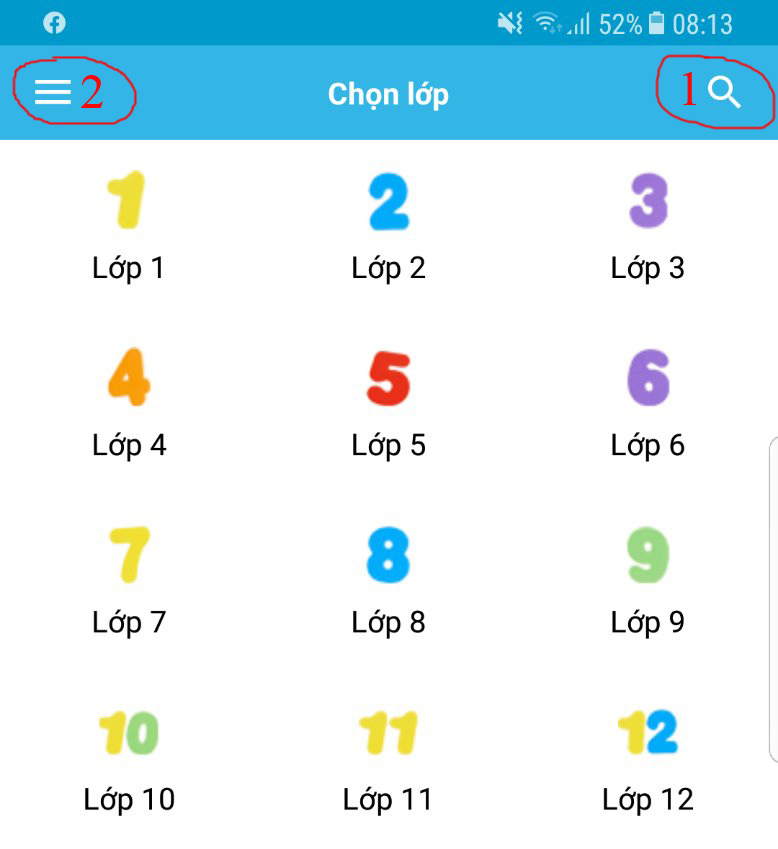 Hướng dẫn cách sử dụng app Giải bài tập VnDoc