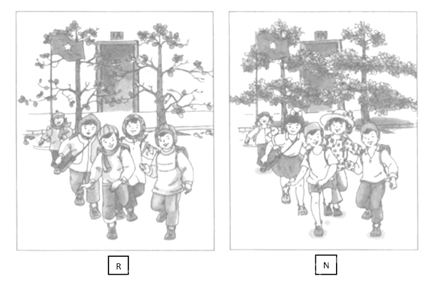 Giải vở bài tập Tự nhiên và Xã hội 1 bài 33: Trời nóng, trời rét